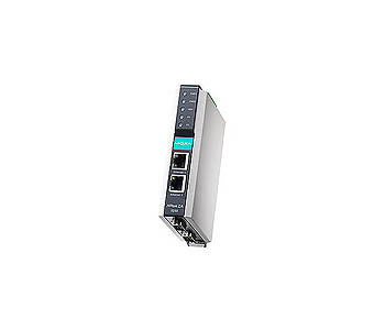 NPort IA-5250 - 2-port RS-232/422/485 serial device server, 10/100MBaseT(X) (RJ45) by MOXA